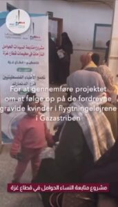 klinik for gravide kvinder i gaza